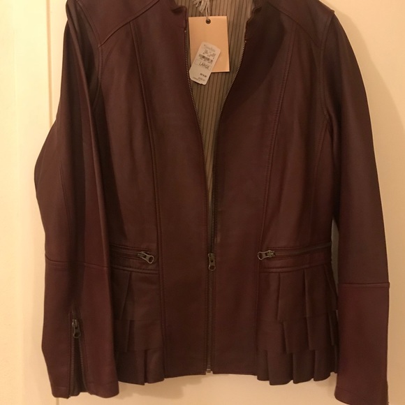 Neiman Marcus leather jacket - Picture 1 of 2